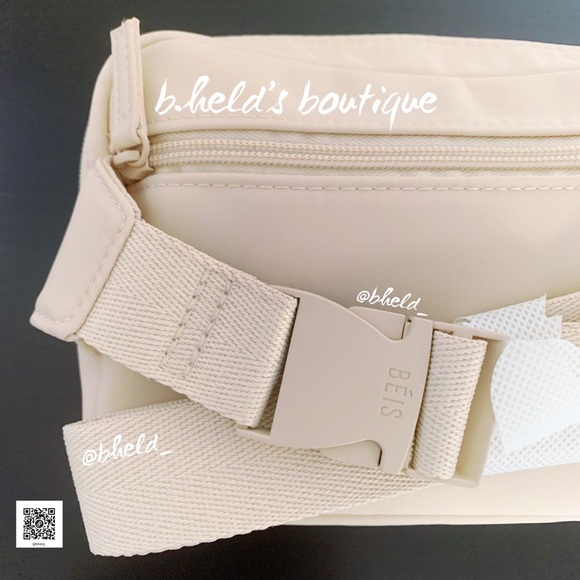 BÉIS The Belt Bag in Beige Cream Tan Neutral Brand New NWT - Picture 11 of 16